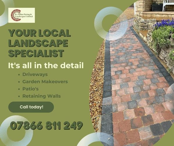 R Parker Paving and Landscaping specialists